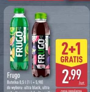 Napój Frugo ultra yellow