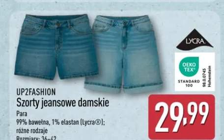 Szorty jeansowe damskie UP2Fashion