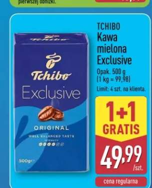Kawa mielona Exclusive Tchibo