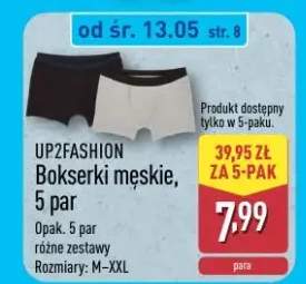Bokserki męskie UP2FASHION 5 par