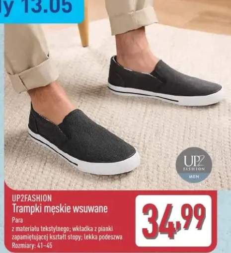 Trampki męskie wsuwane Up2Fashion
