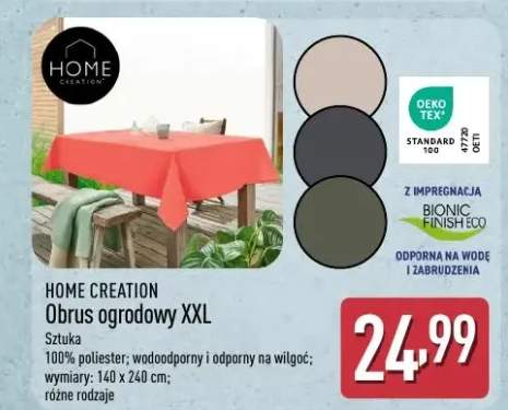 Obrus ogrodowy XXL Home Creation 140x240cm