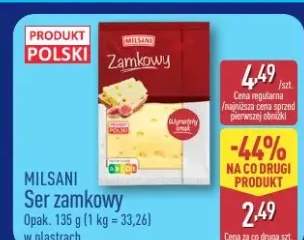 Ser zamkowy Milsani w plastrach