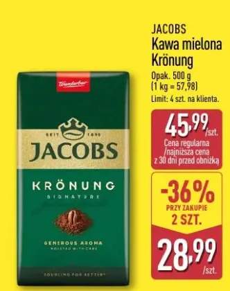 Kawa mielona Krönung Jacobs