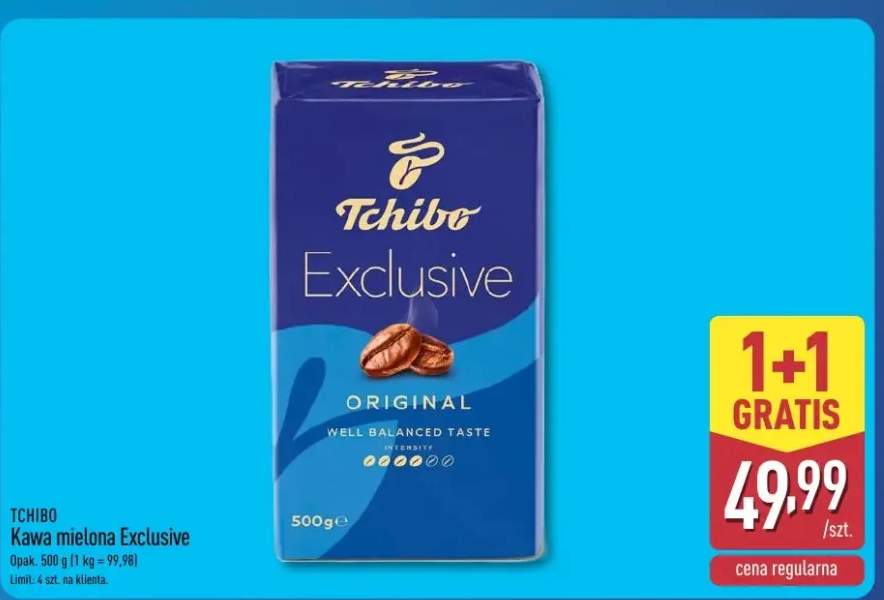 Kawa mielona Exclusive Original Tchibo