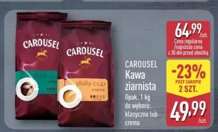 Kawa ziarnista Carousel crema
