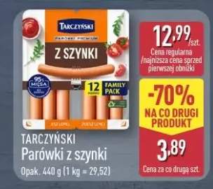 Parówki z szynki Tarczyński Family Pack