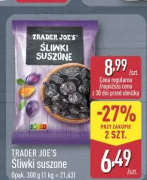 Śliwki suszone Trader Joe's