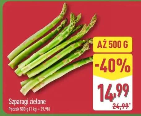 Szparagi zielone