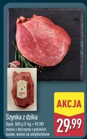 Szynka z dzika