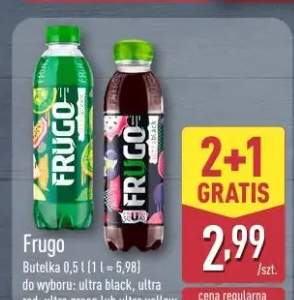 Napój Frugo ultra yellow