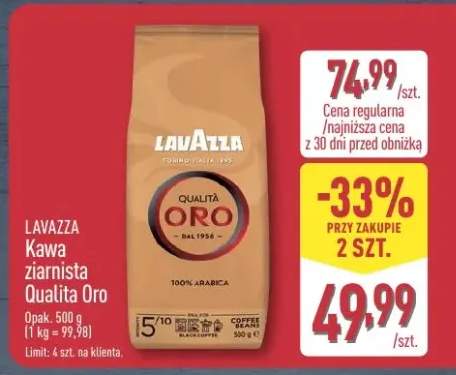 Kawa ziarnista Lavazza Qualita Oro