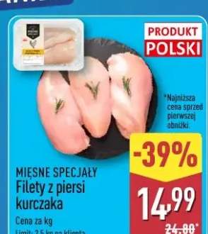 Filety z piersi kurczaka Mięsne Specjały