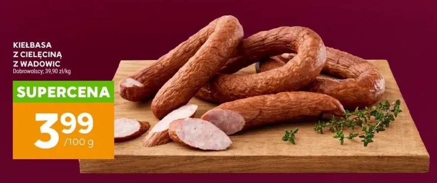 kiełbasa z cielęciną