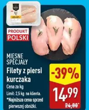 Filety z piersi kurczaka Mięsne Specjały polskie