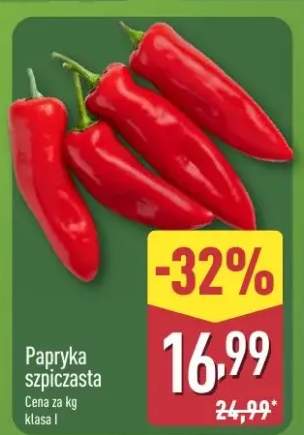 Papryka szpiczasta klasa I