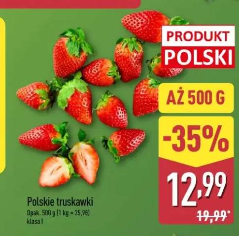 Truskawki polskie klasa I