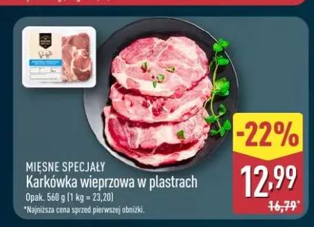 Karkówka wieprzowa w plastrach Mięsne Specjały