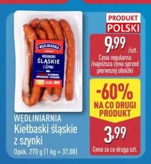 Kiełbaski śląskie z szynki Wędliniarnia