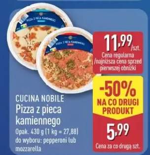 Pizza z pieca kamiennego Cucina Nobile pepperoni