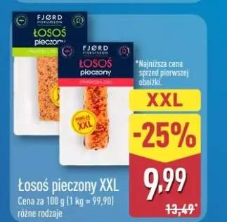 Łosoś pieczony XXL