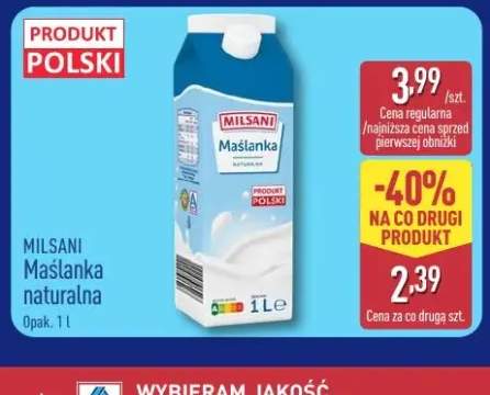 Maślanka naturalna Milsani