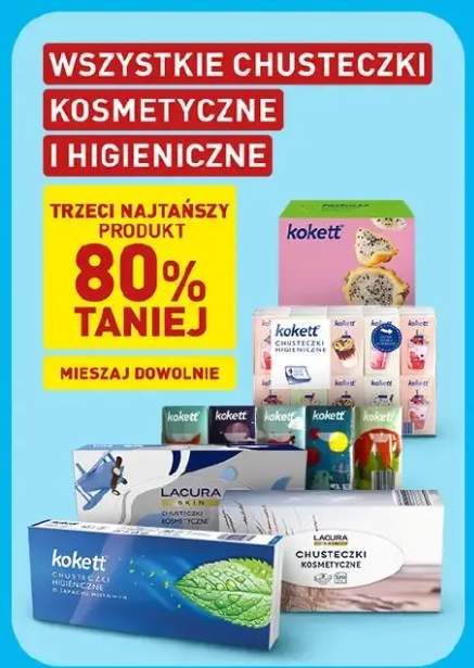 Chusteczki higieniczne Kokett wielopak