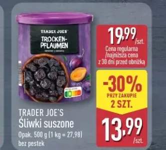Śliwki suszone bez pestek Trader Joe's