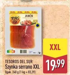 Szynka serrano XXL Tesoros del Sur