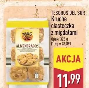 Kruche ciasteczka z migdałami TESOROS DEL SUR