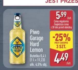 Piwo Garage Hard Lemon