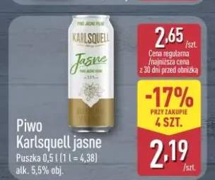 Piwo Karlsquell jasne