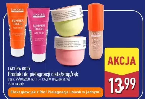 Krem do stóp LACURA BODY Summer Touch