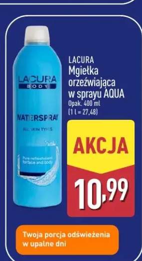 Mgiełka orzeźwiająca w sprayu AQUA LACURA BODY