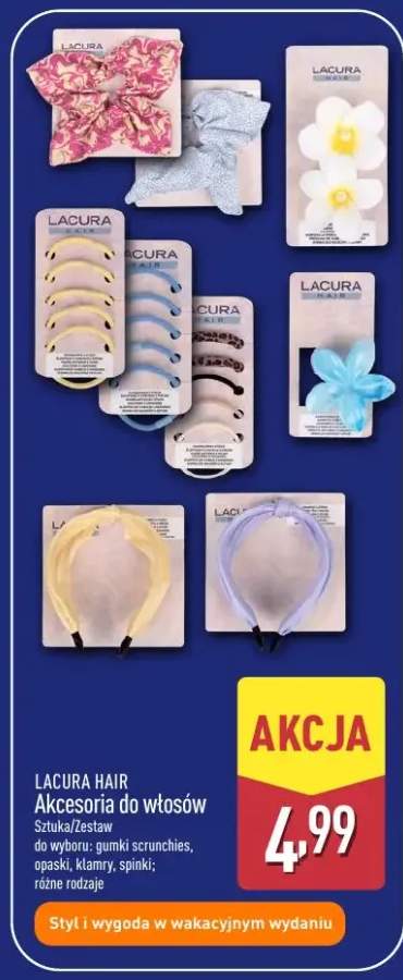 Gumki scrunchies do włosów Lacura Hair
