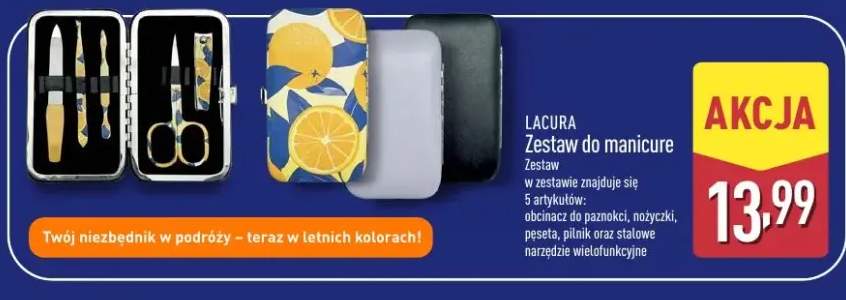 Zestaw do manicure Lacura