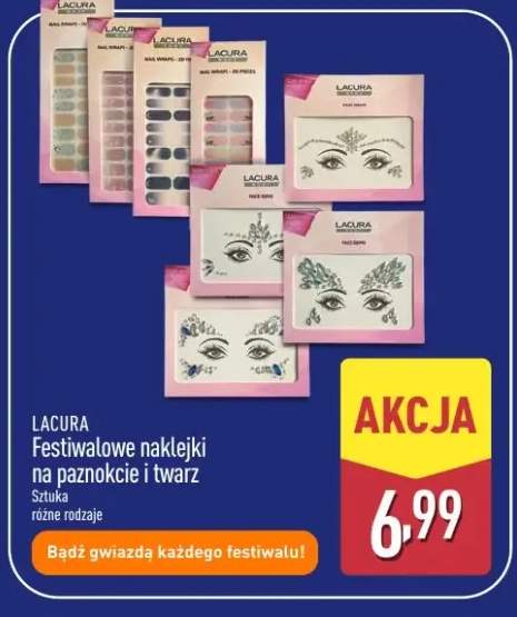 Festiwalowe naklejki Lacura