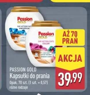 Kapsułki do prania PASSION GOLD