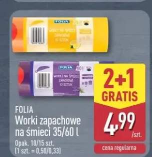 Worki zapachowe na śmieci FOLIA