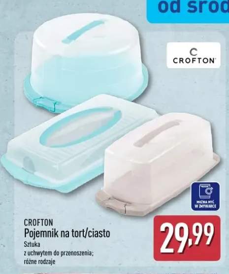 Pojemnik na tort lub ciasto Crofton