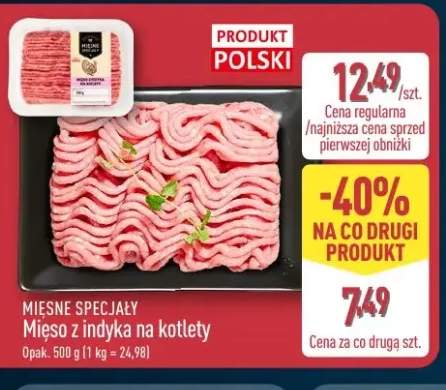 Mięso z indyka na kotlety Mięsne Specjały