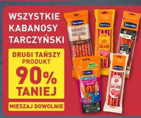 Kabanosy Gryzzale z cielęciną Tarczyński