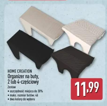 Organizer na buty 4-częściowy HOME CREATION