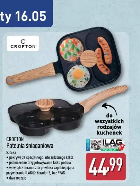 Patelnia śniadaniowa CROFTON