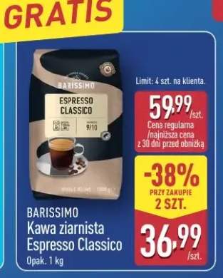 Kawa ziarnista Espresso Classico Barissimo
