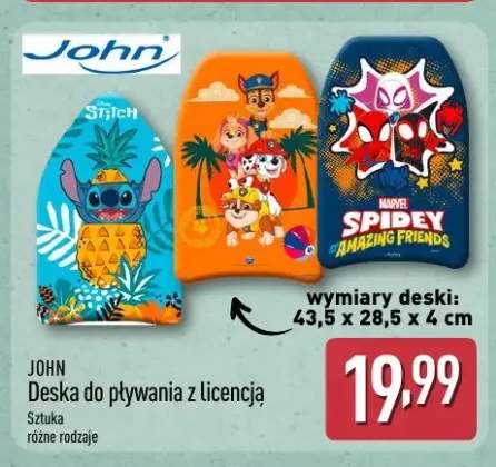 Deska do pływania z licencją John