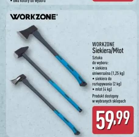 Siekiera uniwersalna WORKZONE 1,25kg