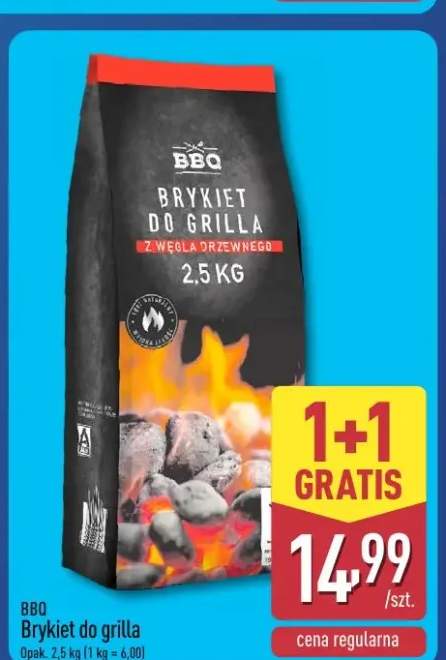 Brykiet do grilla BBQ