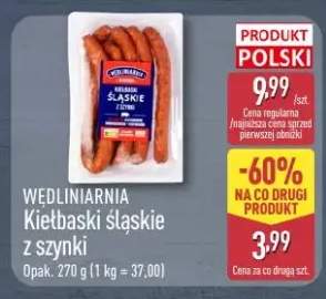 Kiełbaski śląskie z szynki WĘDLINIARNIA