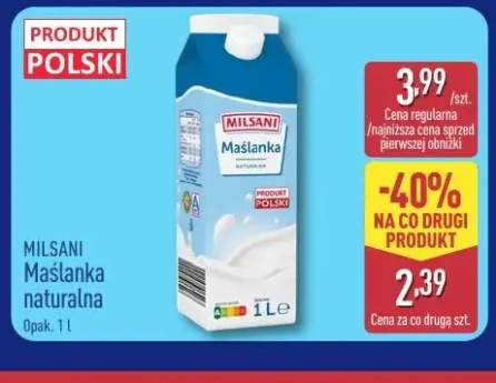 Maślanka naturalna Milsani